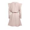 Primavera/verano 2022 nuevo transfronterizo eaby Amazon popular a cuadros cuello cuadrado volantes manga voladora vestido suelto