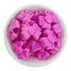 Cuentas acrílicas de lazo de 19*22 mm, cuentas sueltas para ensartar, adecuadas para hacer collares, pulseras, cadenas para teléfonos, accesorios para el cabello y joyería DIY