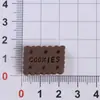 Serie de Galletas de Ojos Grandes con Temática de Comida Accesorios de Resina DIY para Fundas de Teléfono, Zuecos, Imanes de Refrigerador y Materiales para Accesorios de Cabello