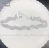 Novo Colar Gargantilha Sexy de Renda Dourada e Prateada Corrente de Diamante Preto Colar Estilo Harajuku Colar