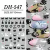 Lindas Dulces y Geniales Pegatinas para Uñas de Gatito Estilo Graffiti Infantil Plano Gato Conejo Pegatinas de Arte para Uñas Joyería Estilo Dh