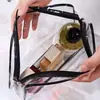 Bolsa de Almacenamiento Multifuncional para Viaje, Natación, Cosméticos, Nueva de PVC, Gran Capacidad, con Cremallera, Portátil, Impermeable, Neceser