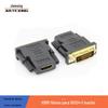 DVI24 +1 macho HDMI fêmea pino DVI para adaptador de furo HDMI adaptador DVI