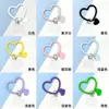 Pulseira Antiperda Popular para Celular Transfronteiriça Cordão de Celular de Silicone Chaveiro Pingente Pulseira Antiperda em Formato de Coração