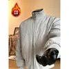 Otoño e Invierno 2025 Chaqueta Acolchada Cálida de Algodón para Hombre Chaqueta de Piloto Estilo Americano Chaqueta de Trabajo Lujo Accesible para Hombre