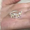 Anillos Dulces de Estilo Coreano de Nicho para Mujer, Versátiles y Únicos, Anillos de Pareja Abiertos Minimalistas de Gama Alta al por Mayor