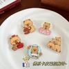 Copyright Broche Capivara Ins Pin de Desenho Animado Fofo Acrílico Atacado Broche 2 Yuan Bijuteria Presente
