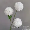 Flores Artificiais Brancas para Arranjos de Casamento, Flores de Seda, Flores Artificiais, Decoração de Guia de Caminho para Salão de Casamento, Atacado de Arte Floral