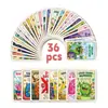 Sourcing Direto Transfronteiriço 36 Cartas Monstros Fofos Diversão Interativa Cartas de Perguntas e Respostas Jogo de Mesa Festa Casual Bate-papo Cartas Educacionais