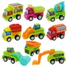 Brinquedos de Presente de Fabricação Profissional, Mini Veículos de Engenharia de Puxar para Trás, Brinquedos Doces, Brinquedos Gashapon, Pequenos Presentes de Loteria