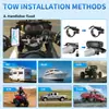 Cargador de Teléfono Móvil para Motocicleta y Coche Modificado de 54W, Alta Corriente Qc+Pd, Pantalla Digital, Botón Electrónico, Carga Rápida