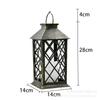 Explosiones transfronterizas luces solares para jardín exteriores luces de viento tipo vela luces decorativas para césped de jardín luces de vela vintage