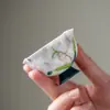Taza Maestro de Cerámica con Boca de Flor de Lirio del Valle Pintada a Mano, Taza de Té de Cerámica Hecha a Mano para Mujeres, Juego de Té