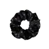 Novo scrunchie plissado fofo floral estilo coreano com um toque vintage, tiara, acessório de cabelo, novo elástico de cabelo para o início do outono para mulheres