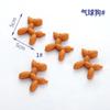 Sapatos furados acessórios para sapatos diy flor plástico fivela de sapato tridimensional acessórios para chinelos sapatos decorativos sapatos de flor acessórios de borracha macia