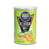 Latas de 45g de papas fritas kobic (48 latas en la caja completa/10 meses de vida útil) barbacoa original de res y pollo con tomate