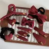 Horquilla Roja Dorada de Año Nuevo Exquisito Moño Pinza Pinza para Flequillo Pinza Rota Pinza de Pato Accesorios para el Cabello Horquilla Tocado