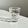 Vaso de vidrio de 50 ml Vaso de Shochu Six Pack Vaso Premium Sense para Licores Vaso para Bebidas Espirituosas Taza de Espresso Italiana