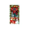 Fábrica de Comercio Exterior Transfronterizo de Amazon Tela Colgante de Fondo Navideño Pancarta de Puerta Cubierta de Puerta Decoración Pareados Decoración Festiva Personalización