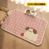 Tapete de alimentação para cães e gatos estilo cartoon, à prova de respingos e fácil de limpar, transfronteiriço; tapete de mesa adorável para animais de estimação de terra de diatomáceas; etiquetagem gratuita e dropshipping disponíveis
