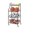 Expositor de golf transfronterizo, organizador de bolsas para pelotas, almacenamiento de equipos deportivos, artículos deportivos y baloncesto.
