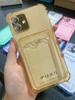 Nueva Funda de Teléfono Integrada de TPU con Ranura para Tarjeta 14 Cuatro Esquinas 13 Anti-Caídas TPU Apple 17 Pro Max Funda Protectora 16 15
