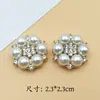 Gran colección de tocados hechos a mano, accesorios para el cabello, pinzas para el cabello, material para manualidades, hebilla de flor de perla de pedrería, accesorios de joyería de aleación