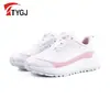 Sapatos de Golfe para Mulheres, Estilo Primavera e Outono, Confortáveis, Respiráveis, Absorventes de Choque, Treinamento Esportivo ao Ar Livre, Antiderrapantes, Resistentes ao Desgaste, Sapatos de Cano Baixo