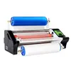 Máquina laminadora de etiquetas de cristal, máquina laminadora de fotos con alimentación automática de papel B-film, laminadora pequeña en caliente y frío, totalmente automática