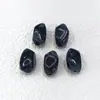 Contas Irregulares em Formato de Pedra Bicolores 12x20mm com Pequenos Furos, Novos Acessórios Estilo Chinês, Acrílico