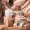 24 Peças Madeira Retro Natal Árvore de Natal Decoração Casa Escritório Festa Árvore Quarto Janela Casa Decoração Pingente