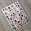 Regalo del Día de San Valentín Chino Nuevos Dados Billar Pegatinas con Patrón Pequeño Póker Pegatinas para Funda de Teléfono Pegatinas Decorativas para Uñas DIY