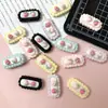 Biscoito de Morango Coração Retangular Mini Acessórios DIY Brinquedo Cola de Creme Grampo de Cabelo Squishy Divertido Joias Novas