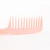 Pente Larga Espada Colorido Wanmei para Homens e Mulheres com Furo Redondo Pente Portátil para Casa Cabeleireiro e Barbeiro Dente Largo Pente de Plástico