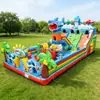 Fabricante de Castillos Inflables, Tobogán Grande, Parque de Diversiones para Niños, Fabricante de Castillos Traviesos, Cama Elástica Inflable, Cama Elástica Cuadrada