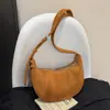 Bolso súper popular de nicho con estampado de leopardo para mujer en otoño e invierno 2026, nuevo bolso cruzado casual versátil, bolso de hombro, bolso de axila, bolso cuerno