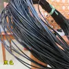 Mimbre de plástico tejido PE/PVC tira plana redonda material de reparación para cesta colgante de ratán material de tejido para cesta de almacenamiento de mesa de té para silla