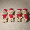 Juguetes de Peluche 6cm Terciopelo Dorado Estampado de Leopardo Oso Accesorios de Decoración DIY Materiales para Ropa Accesorios Venta al por Mayor en Stock