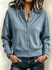 2026 Europeo y Americano Transfronterizo Otoño e Invierno Amazon Cardigan de Botones Abrigo Elegante de Color Sólido Sudadera Casual de Manga Larga de Cuello Alto