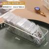 Caja de Almacenamiento de Joyas Anti-Oxidación Gran Capacidad Plástico Transparente Multicapa Collar Anillo Caja de Almacenamiento de Joyas con Tapa