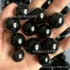 Bola de Cristal Negro Natural, Bola de Cristal de Tinta Adorno de Escritorio Venta al por Mayor