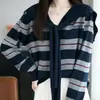 Conjunto de Cardigan de Duas Peças com Xale de Lã Fina Estilo Preguiçoso, Xale de Caimento Solto nos Ombros, Versátil para Uso Casual Diário na Primavera e Outono