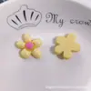 Accesorios de Joyería de Resina con Flores Brillantes para DIY Cuerda para el Cabello Pasador Vaso de Agua Hebilla de Zapato Adornos Llavero Muñeca Imán para Nevera