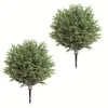 2025 Amazon Mais Vendido Planta Verde Artificial Árvore de Cipreste Pequena Plantada no Chão Cipreste Artificial Bonsai Decoração de Casa Decoração de Jardim