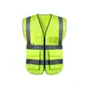 Chalecos Reflectantes Personalizados, Chaquetas Reflectantes, Ropa Reflectante para Sitios de Construcción e Ingeniería, Ropa de Seguridad con Texto Impreso, Reflectante Nocturno