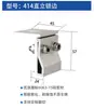 Componentes de Fijación Antideslizantes para Soportes Fotovoltaicos, Abrazadera Angular de Aleación de Aluminio para Teja de Acero Color, Abrazadera Trapezoidal 470 760