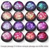 3+4+6mm amor glitter coração vazio lantejoulas unhas ultra fino laser ilusão cor glitter pó slime material DIY