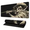 Pad de Teclado Grande Longo Espesso para Jogos de E-Sports Caveira da Morte Mouse Pad de E-Sports Mouse Pad Liso