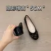 2026 Novo Estilo Nicho Estilo Francês Gentil Bico Redondo Laço Sapatilhas Baixas Slip-on Sapatos Rasos da Moda