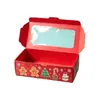 Cajas para pasteles portátiles hechas a medida, cajas para empaque de pasteles, cajas para repostería, cajas para mousse, cajas con ventana, cajas para empaque de repostería